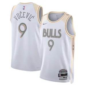 Nike Muški Dres Chicago Bulls Nikola Vucevic City Edition 2024/25 Swingman Bijela