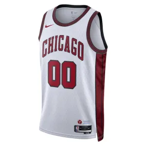 Nike Muški Dres Chicago Bulls Personalizacija City Edition 2022/23 Swingman Bijela