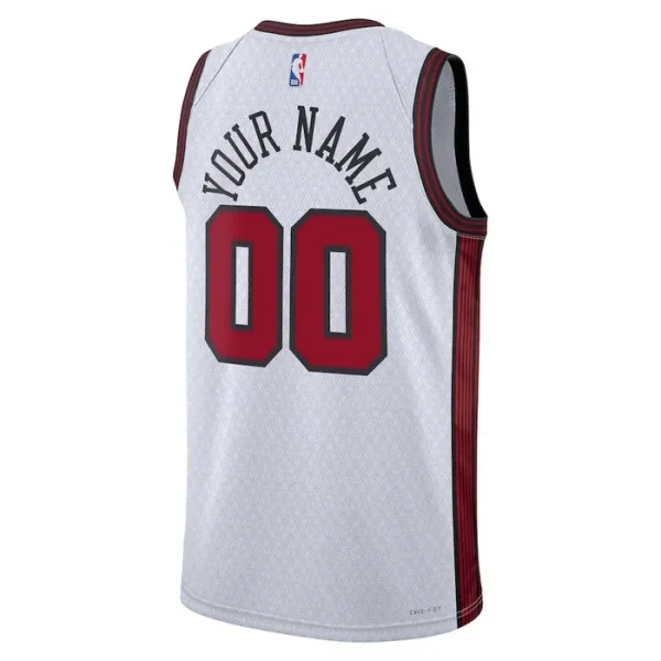 Nike Muški Dres Chicago Bulls Personalizacija City Edition 2022/23 Swingman Bijela