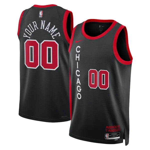 Nike Muški Dres Chicago Bulls Personalizacija City Edition 2023/24 Swingman Crna Nike Muški Dres Chicago Bulls Personalizacija City Edition 2023/24 Swingman Crna