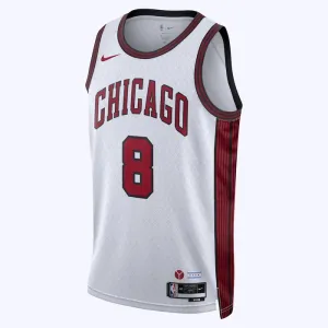 Nike Muški Dres Chicago Bulls Zach Lavine 8 City Edition 2022/23 Swingman Bijela