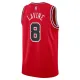 Nike Muški Dres Chicago Bulls Zach Lavine 8 Icon Edition Swingman Crvena