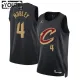 Dječji Dres Cleveland Cavaliers Jordan Evan Mobley 4 Statement Edition Swingman Crna Dječji Dres Cleveland Cavaliers Jordan Evan Mobley 4 Statement Edition Swingman Crna