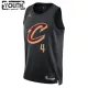Dječji Dres Cleveland Cavaliers Jordan Evan Mobley 4 Statement Edition Swingman Crna