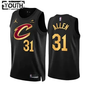 Dječji Dres Cleveland Cavaliers Jordan Jarrett Allen 31 Statement Edition Swingman Crna