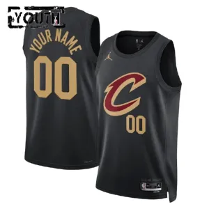 Dječji Dres Cleveland Cavaliers Jordan Personalizacija Statement Edition Swingman Crna