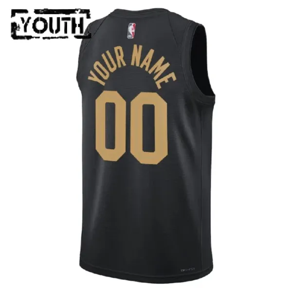 Dječji Dres Cleveland Cavaliers Jordan Personalizacija Statement Edition Swingman Crna