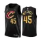 Muški Dres Cleveland Cavaliers Donovan Mitchell 45 Jordan Statement Edition Swingman Crna