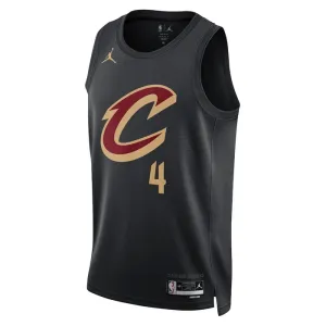 Muški Dres Cleveland Cavaliers Jordan Evan Mobley 4 Statement Edition Swingman Crna