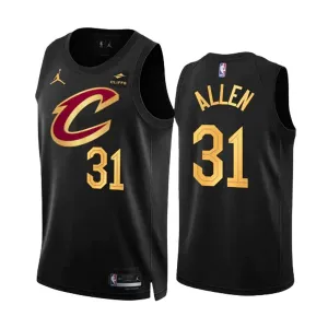 Muški Dres Cleveland Cavaliers Jordan Jarrett Allen 31 Statement Edition Swingman Crna