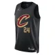 Muški Dres Cleveland Cavaliers Jordan Lauri Markkanen 24 Statement Edition Swingman Crna