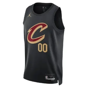 Muški Dres Cleveland Cavaliers Jordan Personalizacija Statement Edition Swingman Crna