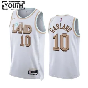 Nike Dječji Dres Cleveland Cavaliers Darius Garland 10 City Edition 2022/23 Swingman Bijela