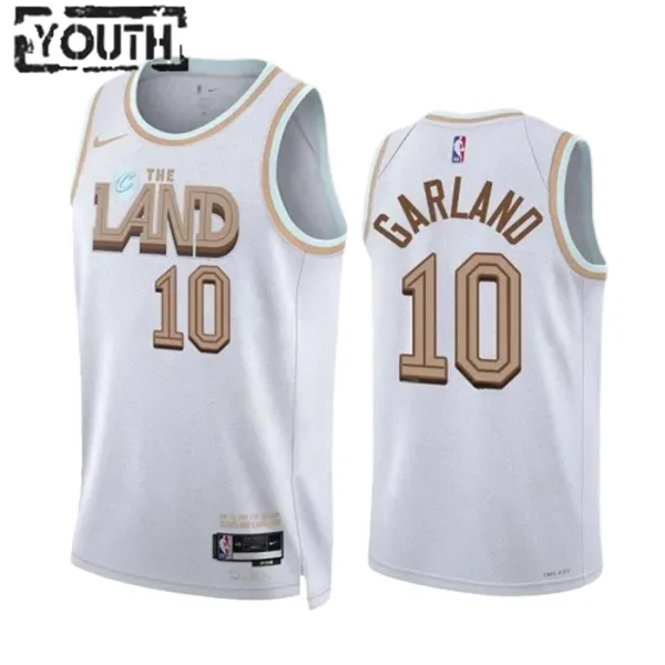 Nike Dječji Dres Cleveland Cavaliers Darius Garland 10 City Edition 2022/23 Swingman Bijela Nike Dječji Dres Cleveland Cavaliers Darius Garland 10 City Edition 2022/23 Swingman Bijela