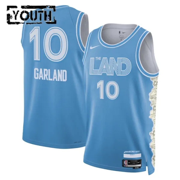 Nike Dječji Dres Cleveland Cavaliers Darius Garland City Edition 2024/25 Swingman Plava Nike Dječji Dres Cleveland Cavaliers Darius Garland City Edition 2024/25 Swingman Plava