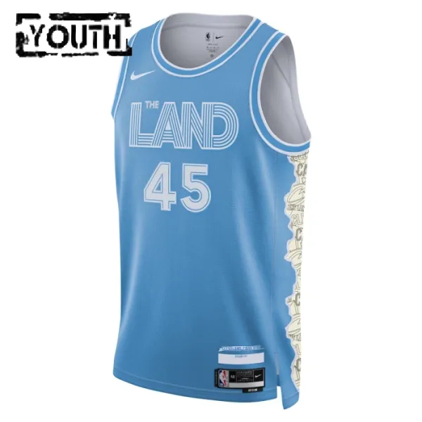Nike Dječji Dres Cleveland Cavaliers Donovan Mitchell City Edition 2024/25 Swingman Plava