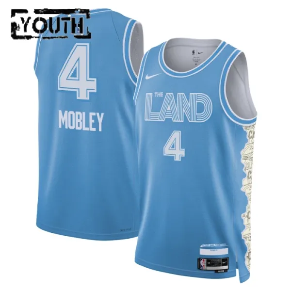 Nike Dječji Dres Cleveland Cavaliers Evan Mobley City Edition 2024/25 Swingman Plava Nike Dječji Dres Cleveland Cavaliers Evan Mobley City Edition 2024/25 Swingman Plava