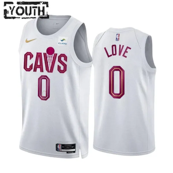 Nike Dječji Dres Cleveland Cavaliers Kevin Love 0 Association Edition Swingman Bijela Nike Dječji Dres Cleveland Cavaliers Kevin Love 0 Association Edition Swingman Bijela