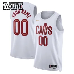Nike Dječji Dres Cleveland Cavaliers Personalizacija Association Edition Swingman Bijela
