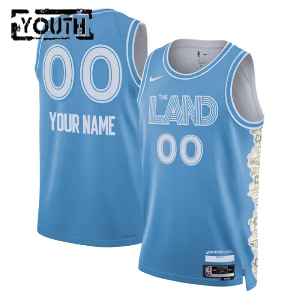 Nike Dječji Dres Cleveland Cavaliers Personalizacija City Edition 2024/25 Swingman Plava Nike Dječji Dres Cleveland Cavaliers Personalizacija City Edition 2024/25 Swingman Plava