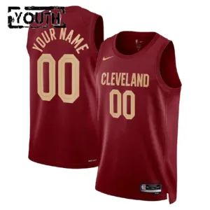Nike Dječji Dres Cleveland Cavaliers Personalizacija Icon Edition Swingman Crvena