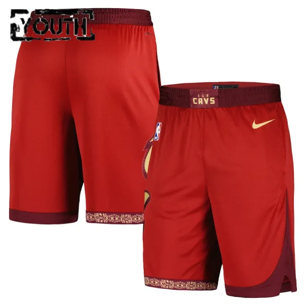 Nike Dječji Kratke Hlače Cleveland Cavaliers City Edition 2023/24 Swingman Nike Dječji Kratke Hlače Cleveland Cavaliers City Edition 2023/24 Swingman