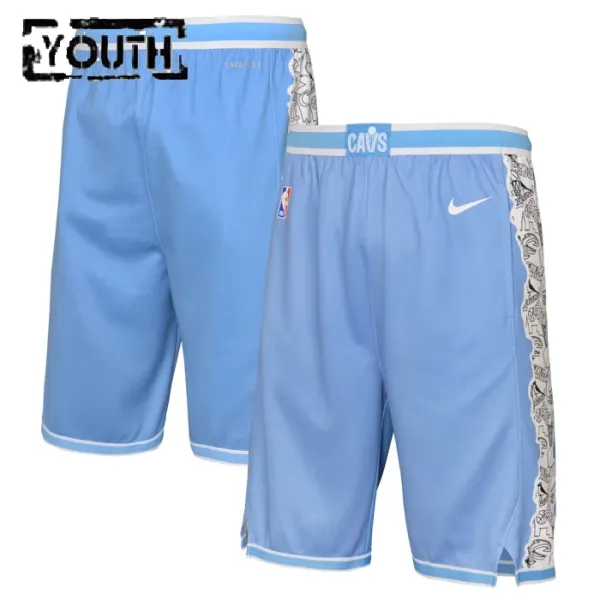 Nike Dječji Kratke Hlače Cleveland Cavaliers City Edition 2024/25 Swingman Nike Dječji Kratke Hlače Cleveland Cavaliers City Edition 2024/25 Swingman