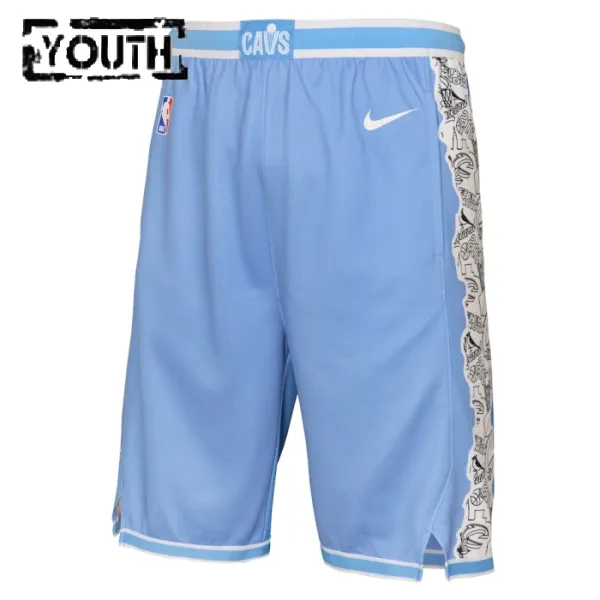 Nike Dječji Kratke Hlače Cleveland Cavaliers City Edition 2024/25 Swingman