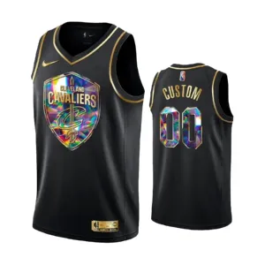 Nike Muški Dres Cleveland Cavaliers Diamond Edition Personalizacija Swingman Crna