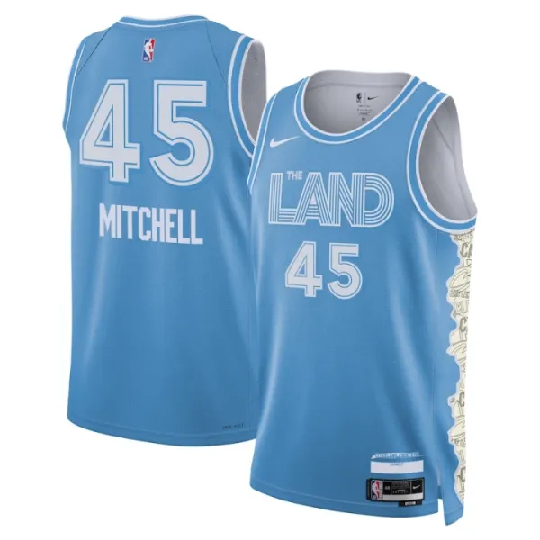 Nike Muški Dres Cleveland Cavaliers Donovan Mitchell City Edition 2024/25 Swingman Plava Nike Muški Dres Cleveland Cavaliers Donovan Mitchell City Edition 2024/25 Swingman Plava