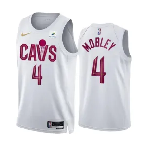 Nike Muški Dres Cleveland Cavaliers Evan Mobley 4 Association Edition Swingman Bijela