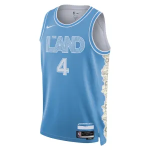 Nike Muški Dres Cleveland Cavaliers Evan Mobley City Edition 2024/25 Swingman Plava