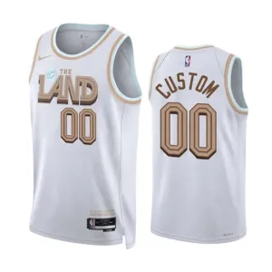 Nike Muški Dres Cleveland Cavaliers Personalizacija City Edition 2022/23 Swingman Bijela