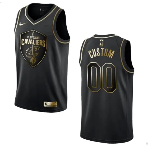 Nike Muški Dres Cleveland Cavaliers Personalizacija Golden Edition Swingman Crna Nike Muški Dres Cleveland Cavaliers Personalizacija Golden Edition Swingman Crna