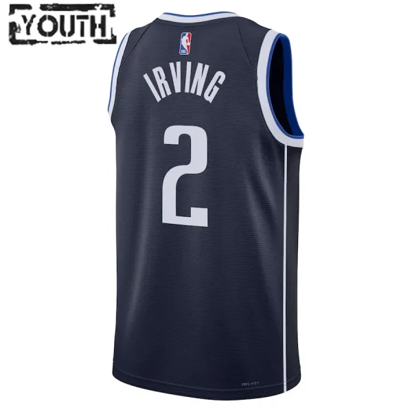 Dječji Dres Dallas Mavericks Jordan Kyrie Irving 2 Statement Edition Swingman Navy