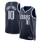 Muški Dres Dallas Mavericks Jordan Dorian Finney-Smith 10 Statement Edition Swingman Navy