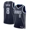 Muški Dres Dallas Mavericks Jordan Josh Green 8 Statement Edition Swingman Navy