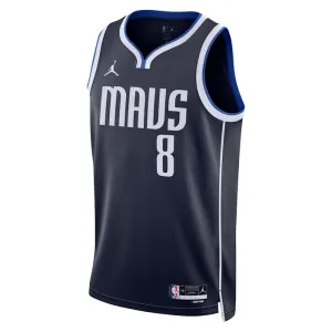 Muški Dres Dallas Mavericks Jordan Josh Green 8 Statement Edition Swingman Navy