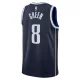 Muški Dres Dallas Mavericks Jordan Josh Green 8 Statement Edition Swingman Navy