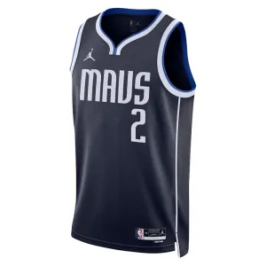 Muški Dres Dallas Mavericks Jordan Kyrie Irving 2 Statement Edition Swingman Navy