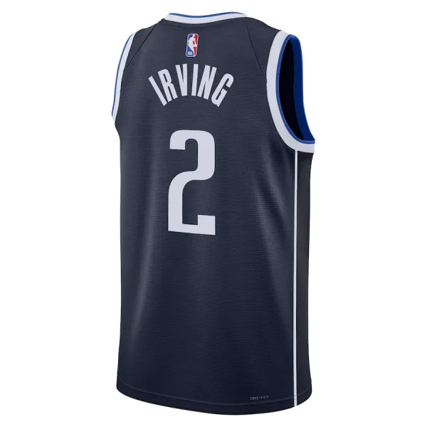 Muški Dres Dallas Mavericks Jordan Kyrie Irving 2 Statement Edition Swingman Navy