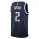 Muški Dres Dallas Mavericks Jordan Kyrie Irving 2 Statement Edition Swingman Navy