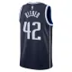 Muški Dres Dallas Mavericks Jordan Maximilian Kleber 42 Statement Edition Swingman Navy