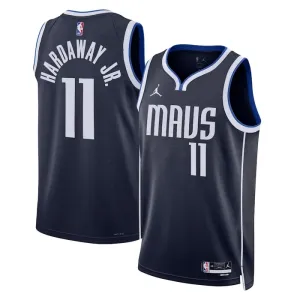 Muški Dres Dallas Mavericks Jordan Tim Hardaway JR 11 Statement Edition Swingman Navy