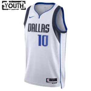 Nike Dječji Dres Dallas Mavericks Dorian Finney-Smith 10 Association Edition Swingman Bijela