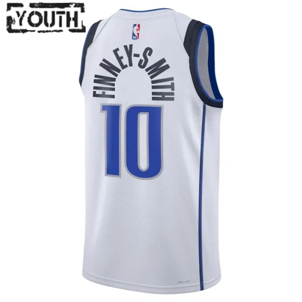 Nike Dječji Dres Dallas Mavericks Dorian Finney-Smith 10 Association Edition Swingman Bijela