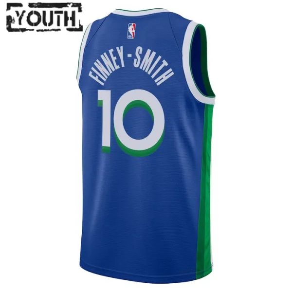 Nike Dječji Dres Dallas Mavericks Dorian Finney-Smith 10 City Edition 2022/23 Swingman Plava