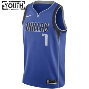 Nike Dječji Dres Dallas Mavericks Dwight Powell 7 Icon Edition Swingman