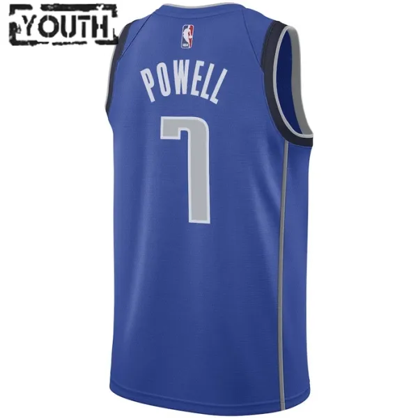 Nike Dječji Dres Dallas Mavericks Dwight Powell 7 Icon Edition Swingman