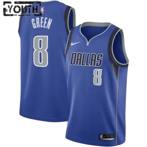 Nike Dječji Dres Dallas Mavericks Josh Green 8 Icon Edition Swingman